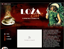 Tablet Screenshot of lozacafe.pl